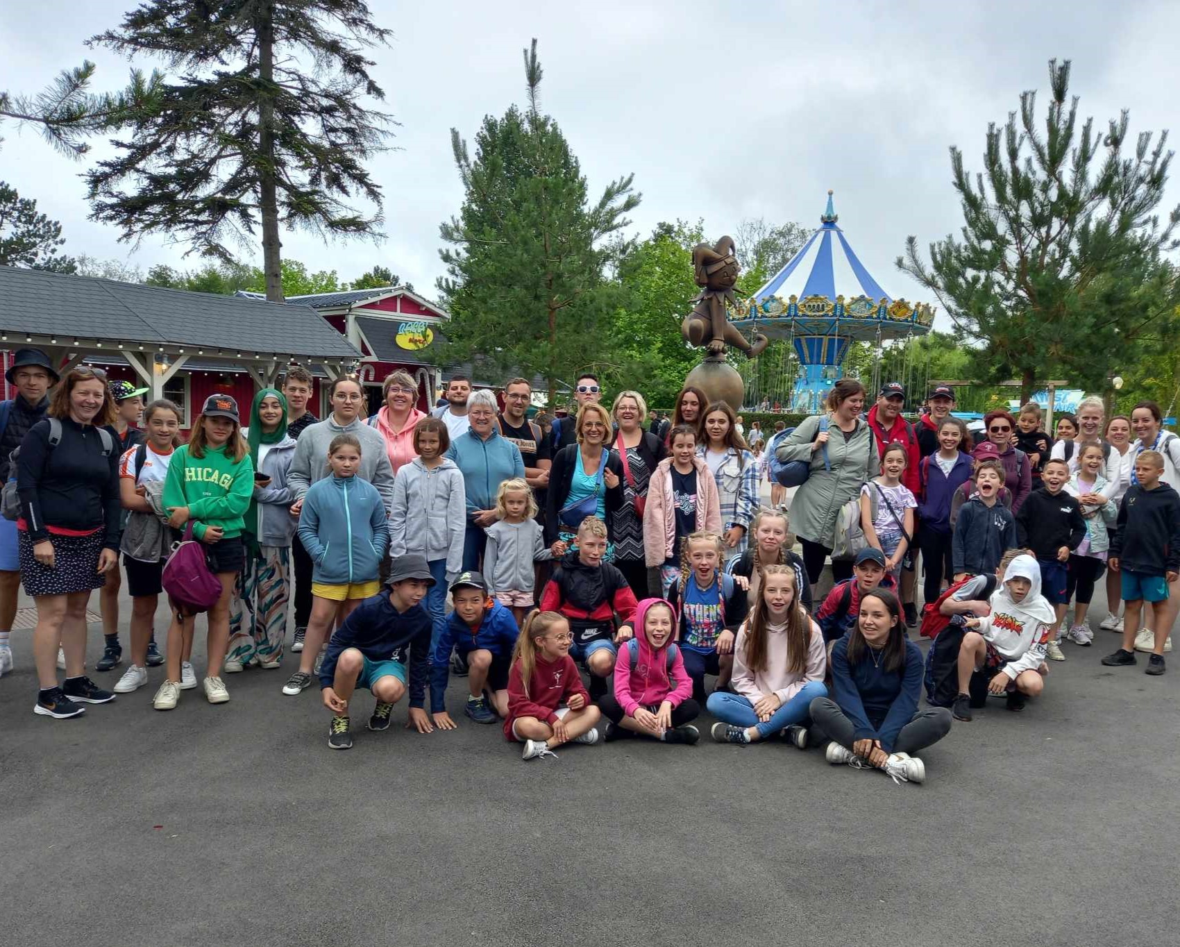 <div>Sortie en famille au Parc Bagatelle</div>
